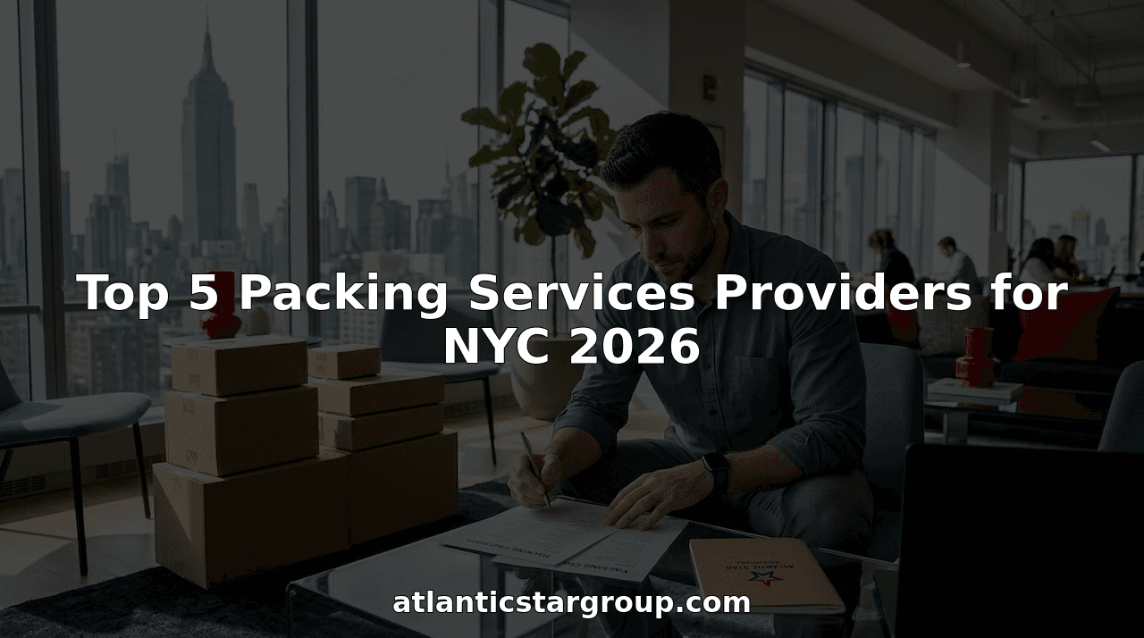 Top 5 Packing Services Providers for NYC 2026