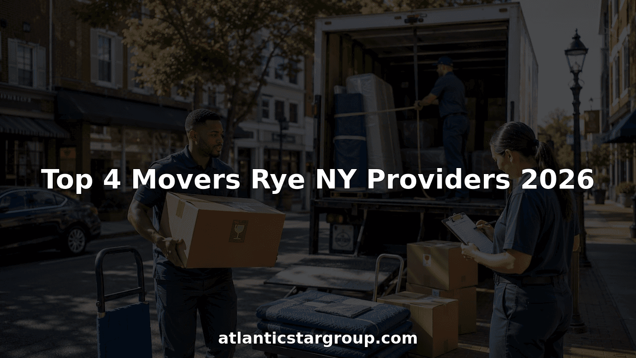 Top 4 Movers Rye NY Providers 2026