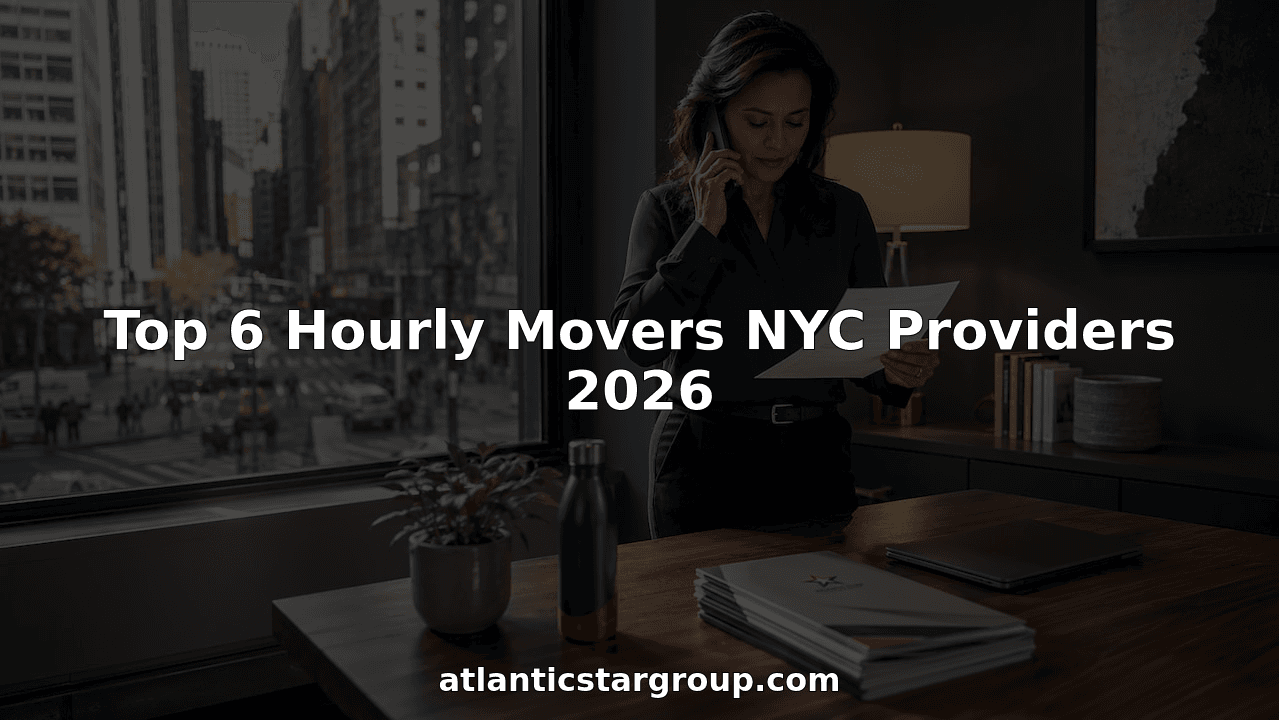 Top 6 Hourly Movers NYC Providers 2026
