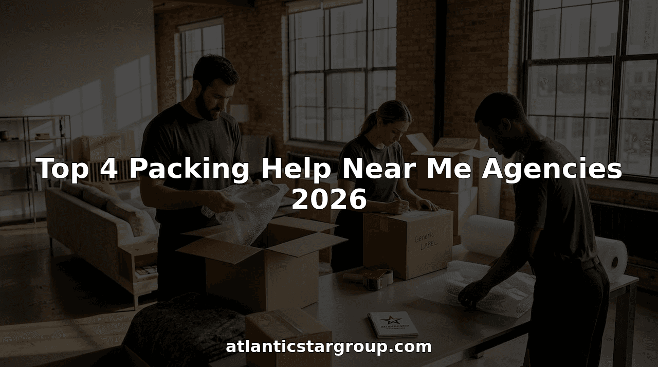 Top 4 Packing Help Near Me Agencies 2026